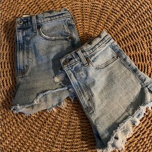 Abercrombie & Fitch Blue Jean Shorts